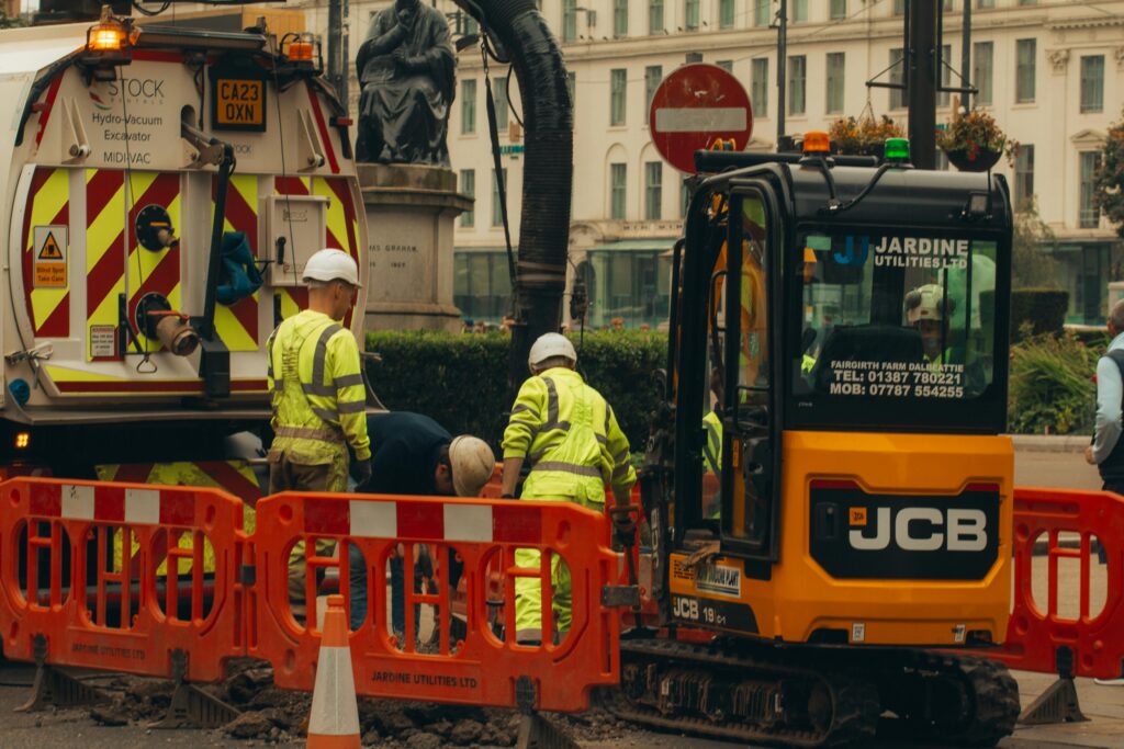 construction, workers, UK