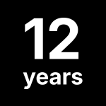 Minimum twelve years' experience across the team