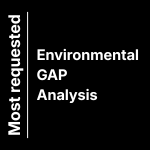 The environmental gap analysis is our most-requested environmental service